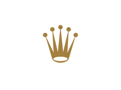 Which popular watch brand has a logo with a crown?
