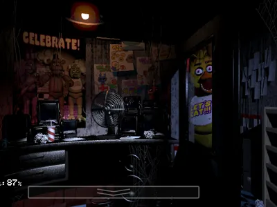 One of the animatronics are close! What do you do?
