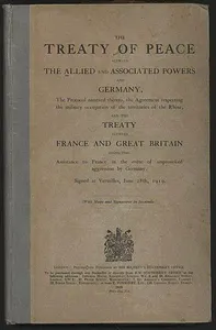 Which treaty officially ended World War I?