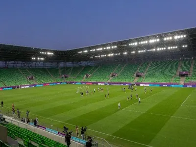 Which is the largest football stadium in Europe by seating capacity?
