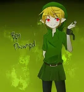 how does Ben Drowned kill his victim's