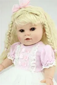 playing with dolls