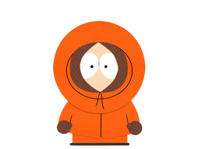 Kenny McCormick from South Park