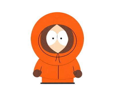 Kenny McCormick from South Park