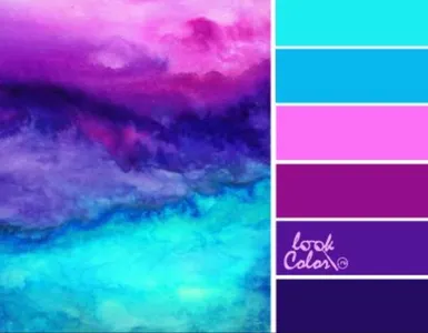 Blue& Purple