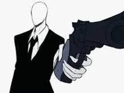 Y/n: Now Now we dont need this- *pulls Slenderman in the room* Slenderman: *tentacles Me and sighs* Sometimes I wish she love you enough to kill you. Offenderman: I knew she liked me! *wips the sweat on his head* Slenderman: *pulls out a gun and points it to me* Calm down and you wont have a hole in your shoulder. Me: Asshole. *tunrs normal* Slenderman: I take my leave.  Y/n: Thanks Slendy!!