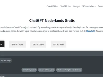 ChatGPT Nederlands Gratis: De Ultieme Gids voor AI-Assistentie in het Nederlands ChatGPT Nederlands Gratis: De Ultieme Gids voor AI-Assistentie in het Nederlands