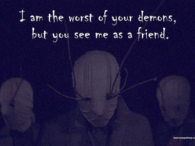 A Message from your Personal Demons A Message from your Personal Demons