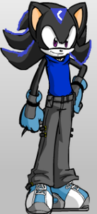 Dusk the Hedgehog(made by Crimsonthehedgehog) Dusk the Hedgehog(made by Crimsonthehedgehog)