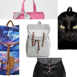 Most important things girls usually need in their school bag. Most important things girls usually need in their school bag.