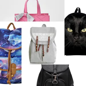 Most important things girls usually need in their school bag. Most important things girls usually need in their school bag.