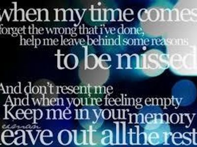 Leave Out All The Rest by Linkin Park Leave Out All The Rest by Linkin Park