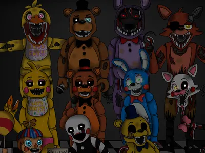 Mangle meets olds. Old Foxy meets toys! Mangle meets olds. Old Foxy meets toys!