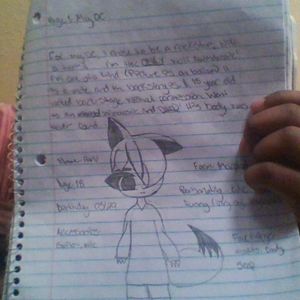Page one: My OC Page one: My OC