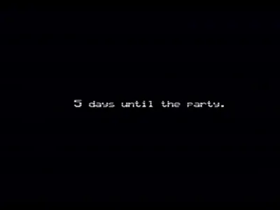 Chapter 1        5 day until the party…