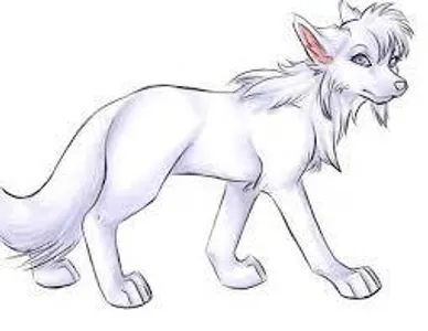 The wolf who had the curse. The wolf who had the curse.