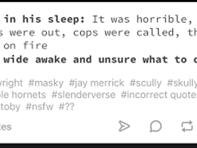 I HAVE NO CLUE I HAVE NO CLUE