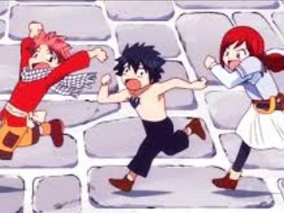 Erza as a kid. Erza as a kid.