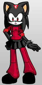 Crimson the Hedgehog (made by, you guessed it!) Crimson the Hedgehog (made by, you guessed it!)