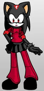 Crimson the Hedgehog (made by, you guessed it!) Crimson the Hedgehog (made by, you guessed it!)