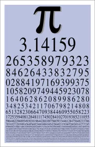 The first ten letters of pi The first ten letters of pi