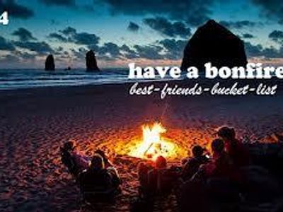 Have A Bonfire Near the Beach