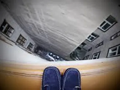 Acrophobia: The fear of heights. Acrophobia: The fear of heights.