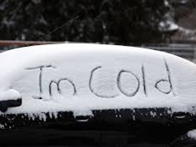 "I'm cold." "I'm cold."