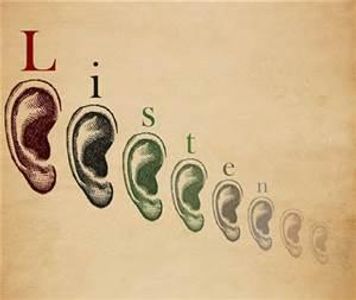 Time to Actually Listen... Time to Actually Listen...