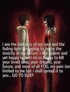 Go To Sleep (A Jeff the killer poem) Go To Sleep (A Jeff the killer poem)