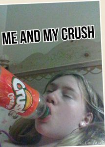 me and my crush in a hardcore make out session