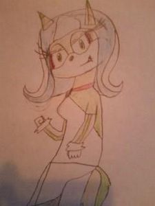 Millenia the dark the evil force that has once lived inside of Scarlette