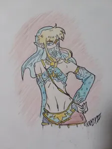 I finally get inspiration to draw after literally weeks and this is what i do with it