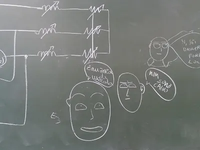 A normal electronic lesson