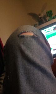 CRYING BECAUSE THIS WAS MY FAVORITE PAIR OF PANTS