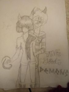 Its called the good demons what should I name them hellp