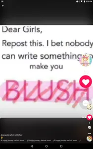 NOBODY CAN'T​ MAKE ME BLUSH HAHAHAH!!!