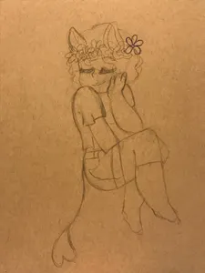 WIP of Efi, new OC+main character for my possible comic