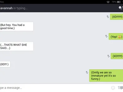 a funny kik conversation with @The_Weird_Fangirl_Of_DeathNote 2