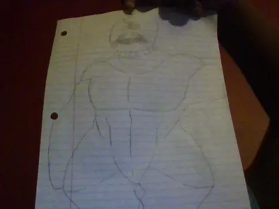 my twin bro's drawin <3