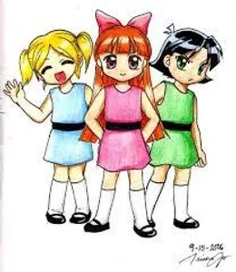 powerpuff girls anime!