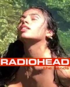 Matilde Marroni as the Bends album cover from Radiohead.