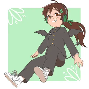 Me in a school uniform