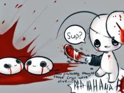 He's so cute, even when he's wielding a chainsaw and killing people!