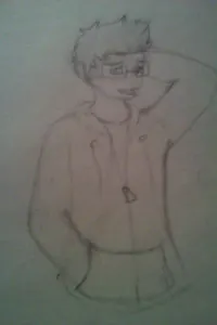 I tried to draw myself