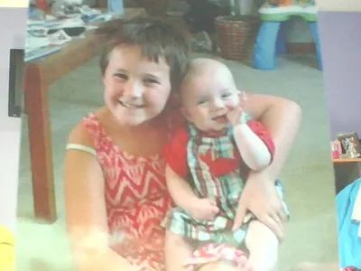 me and bryson. i was 10