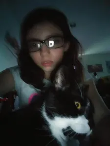 Me and my cat (face reveal)