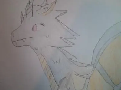 My storm dragon drawing
