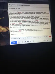 IDK IF YOU CAN READ IT BUT DOES THIS SOUND GOOD