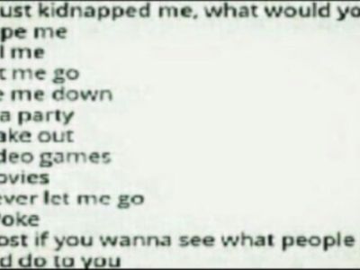 I just wanna know